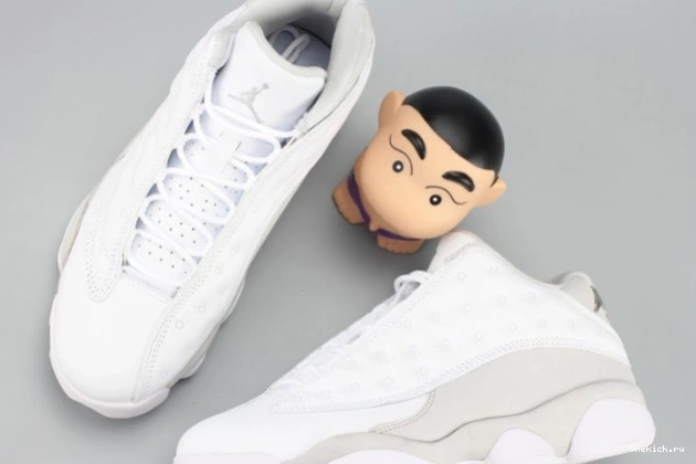 One Kick mens 13 white Air LowPure Money Jordan 310810-100 0717